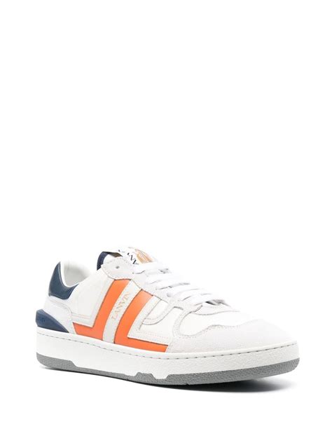 lanvin clay low top sneakers.